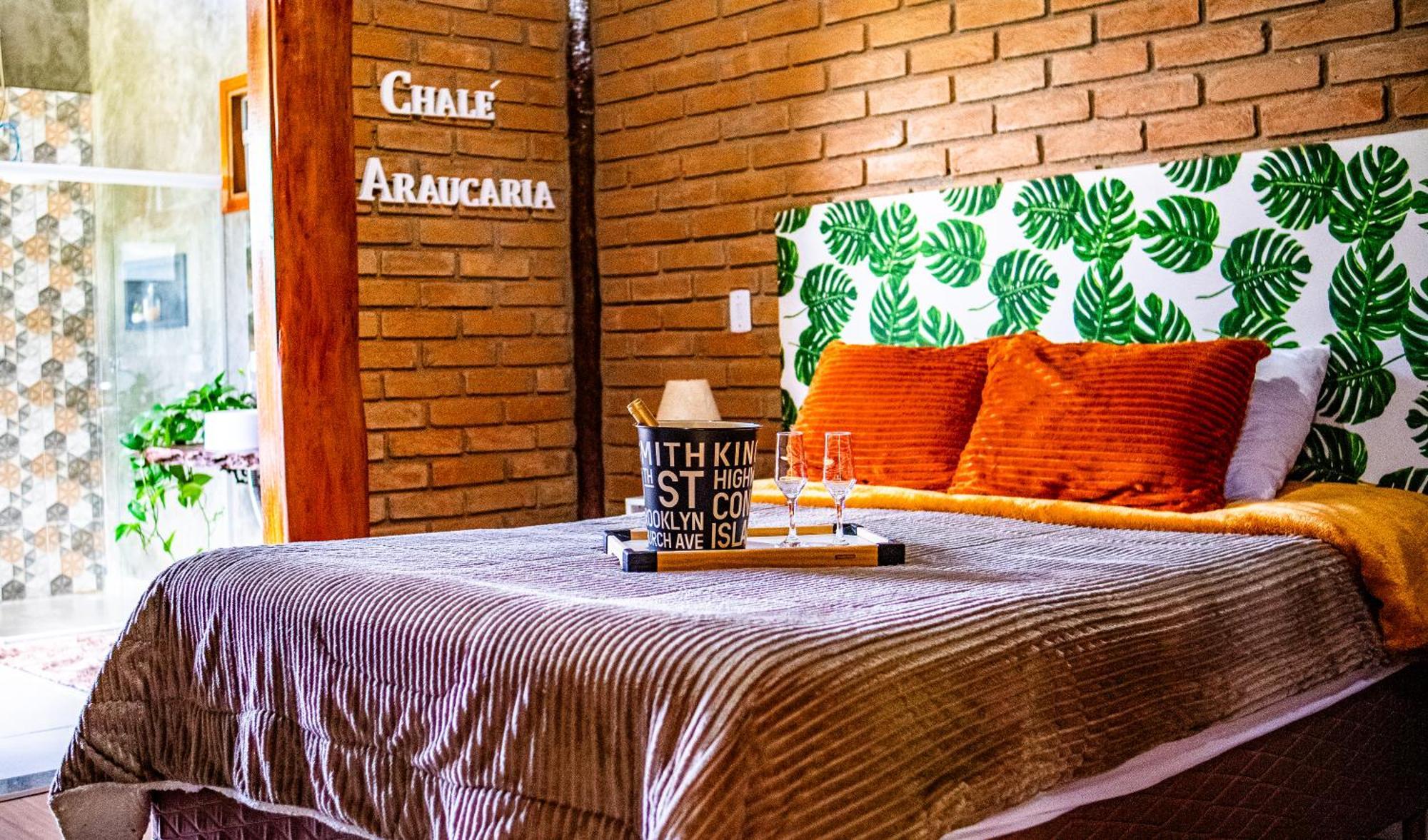 Chale Araucaria- Vale Das Pedras Mg Sapucaí-Mirim Eksteriør billede